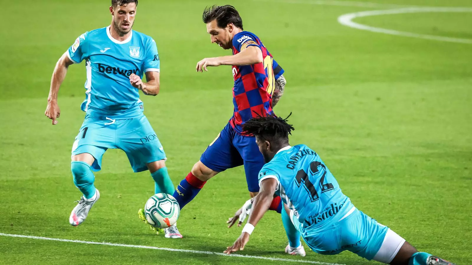 Messi aquesta temporada contrael Leganes