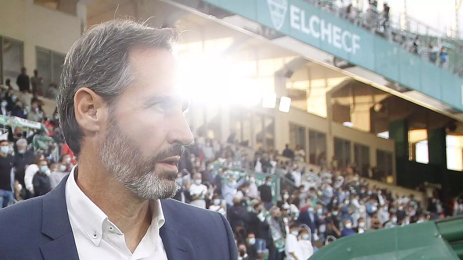 Vicente Moreno, al camp de l'Elx