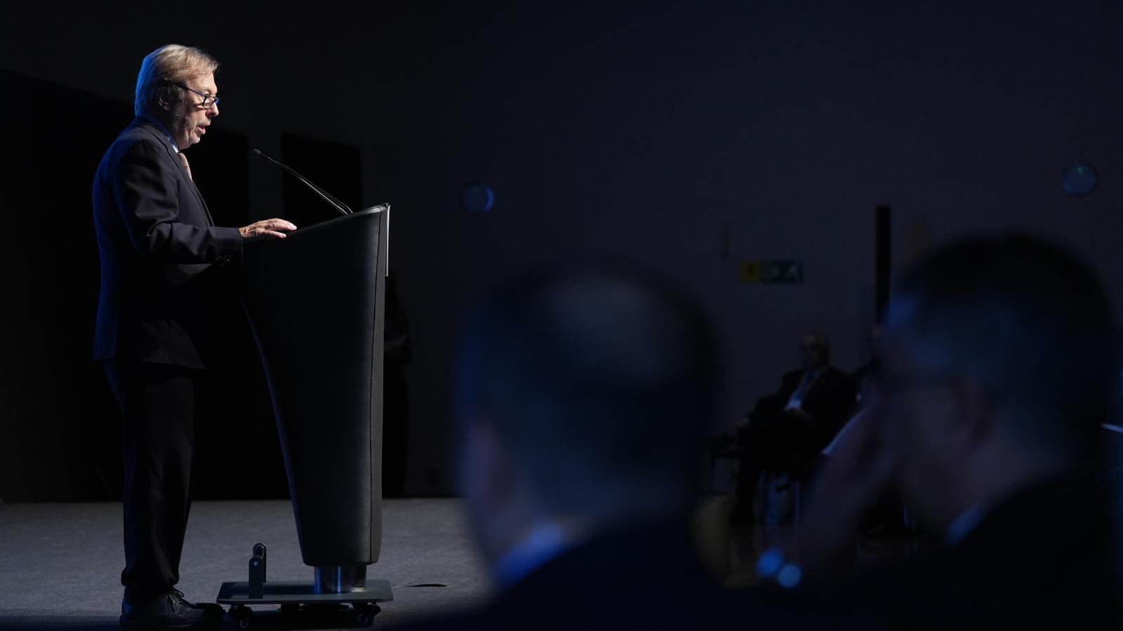 The president of the Chamber of Barcelona, Josep Santacreu