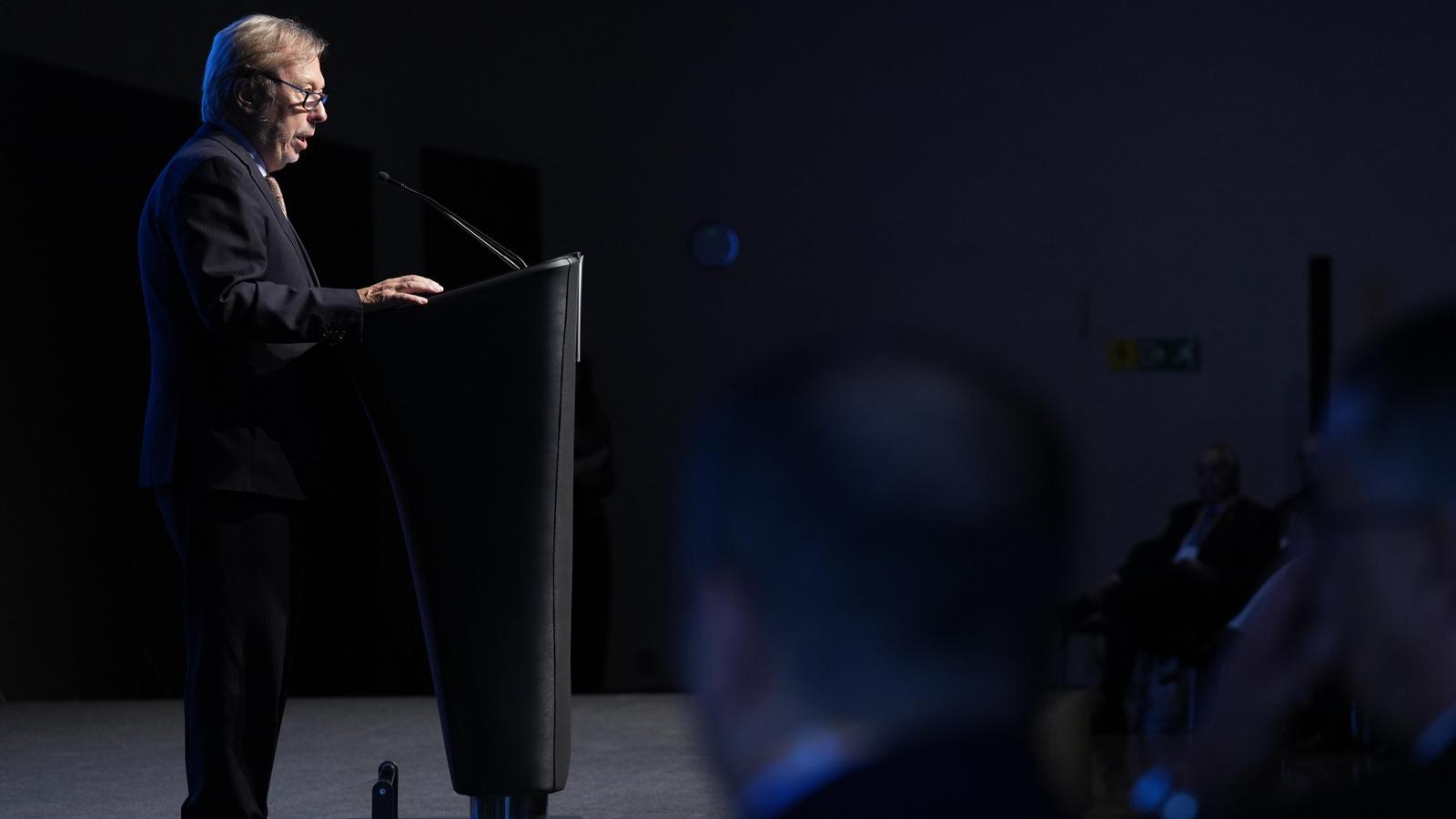 The president of the Chamber of Barcelona, Josep Santacreu