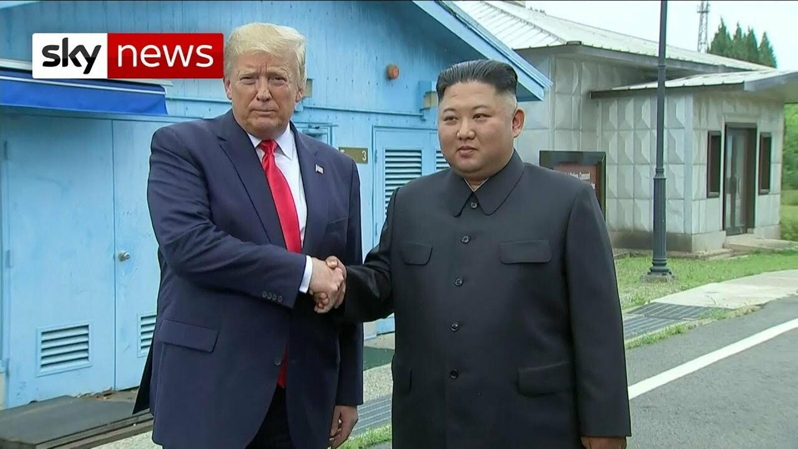 Trobada històrica entre Trump i Kim Jong-un a la frontera entre les dues Corees