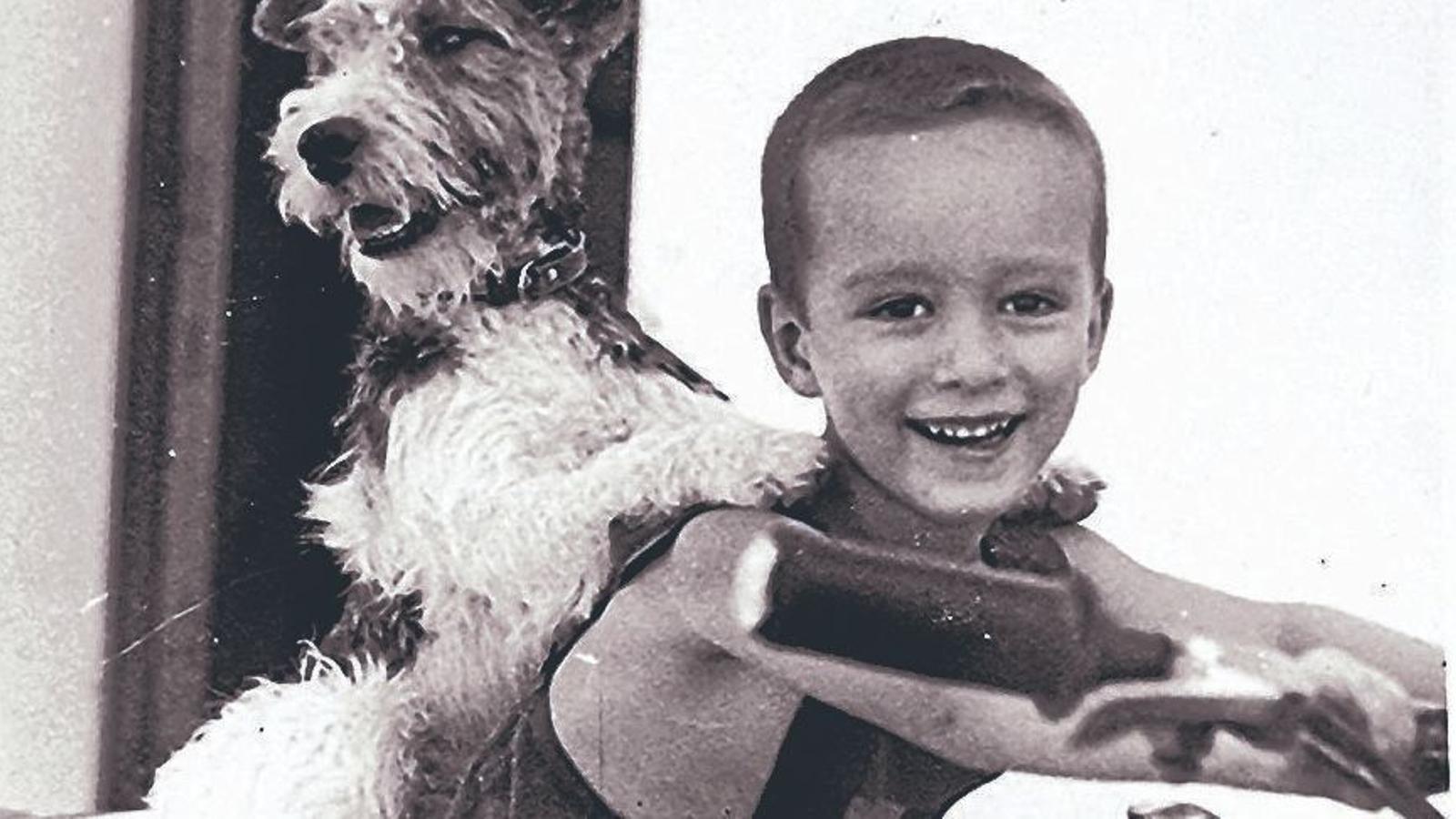 Xavier Pastor, as a child.