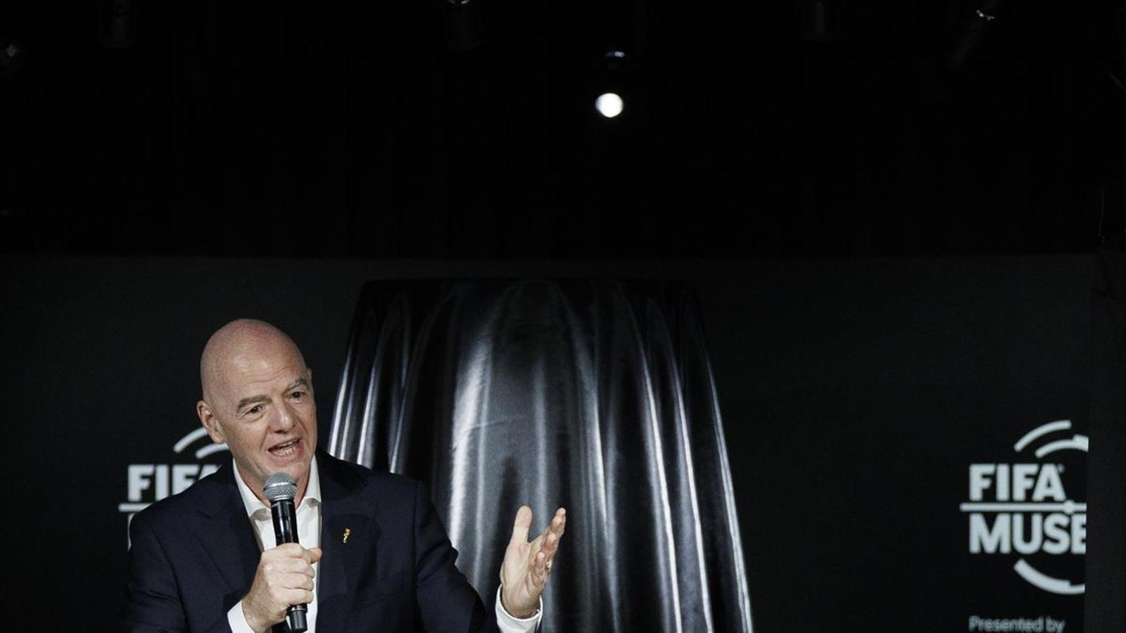 Gianni Infantino, presidente de la FIFA