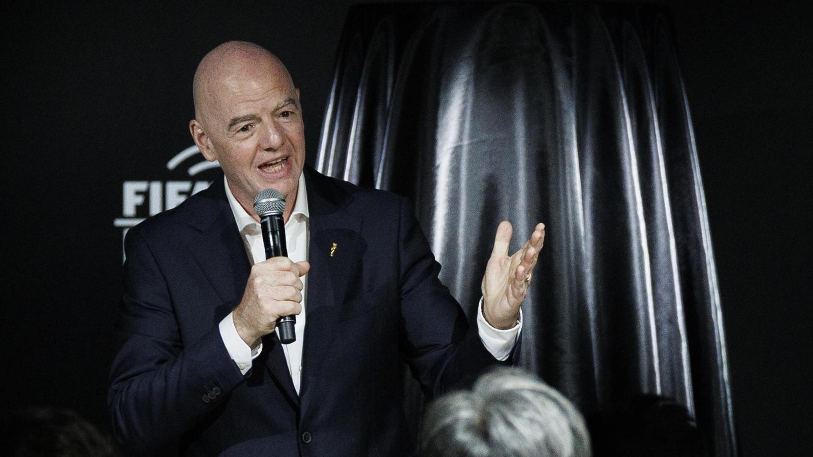 Gianni Infantino, presidente de la FIFA