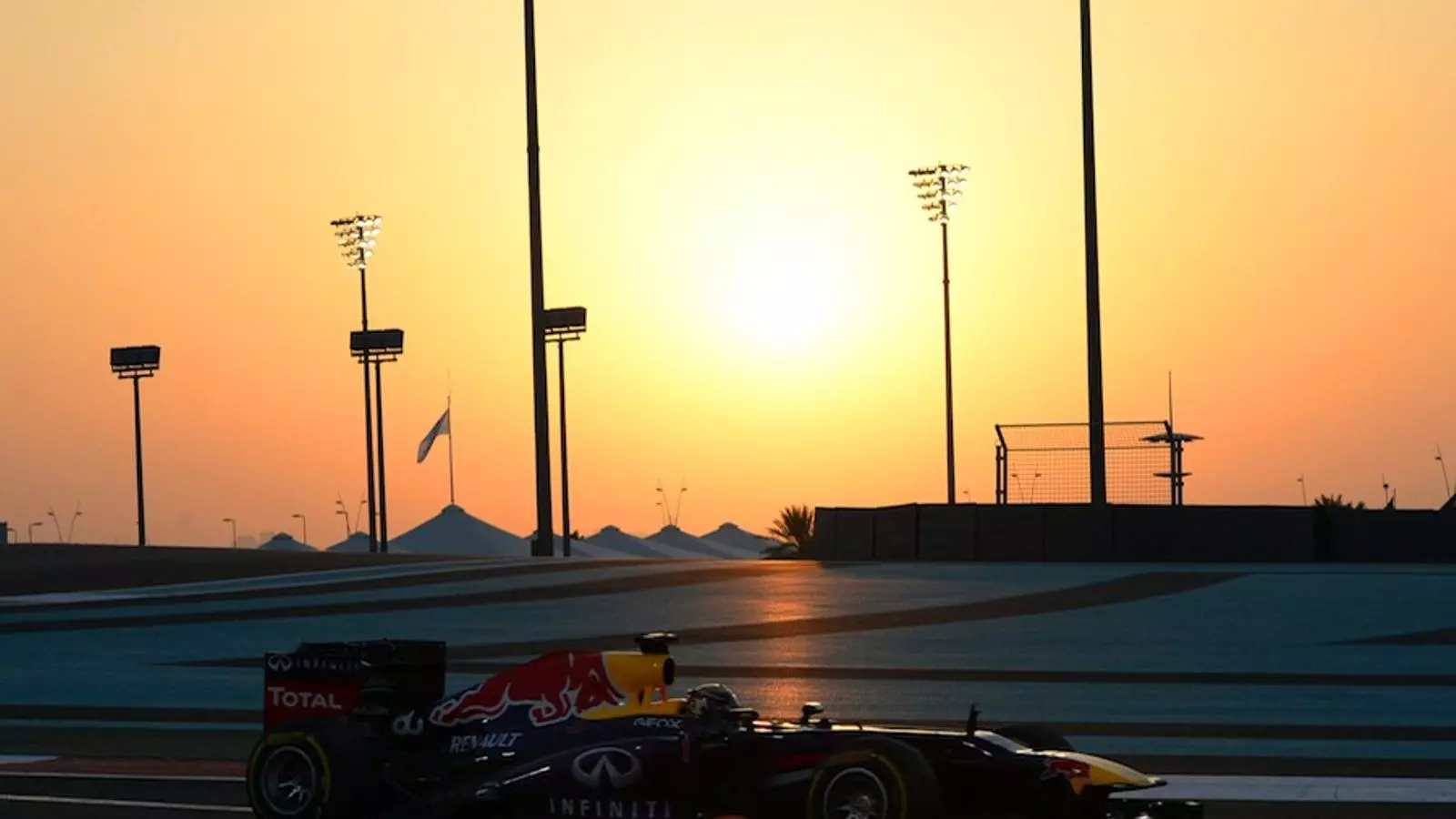 Sebastian Vettel, durant el GP d'Abu Dhabi