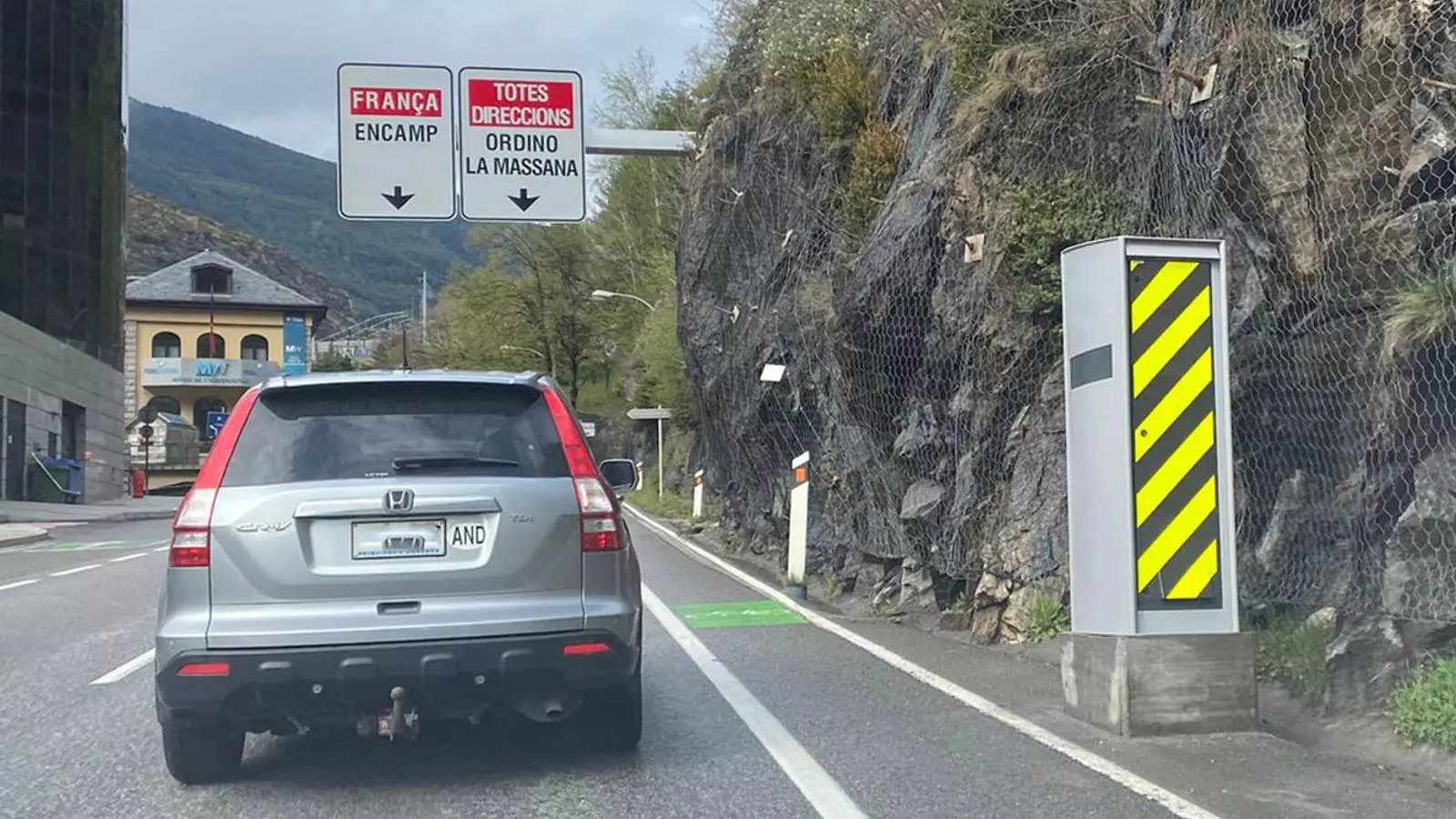 El radar ja torna a estar ubicat al punt habitual.