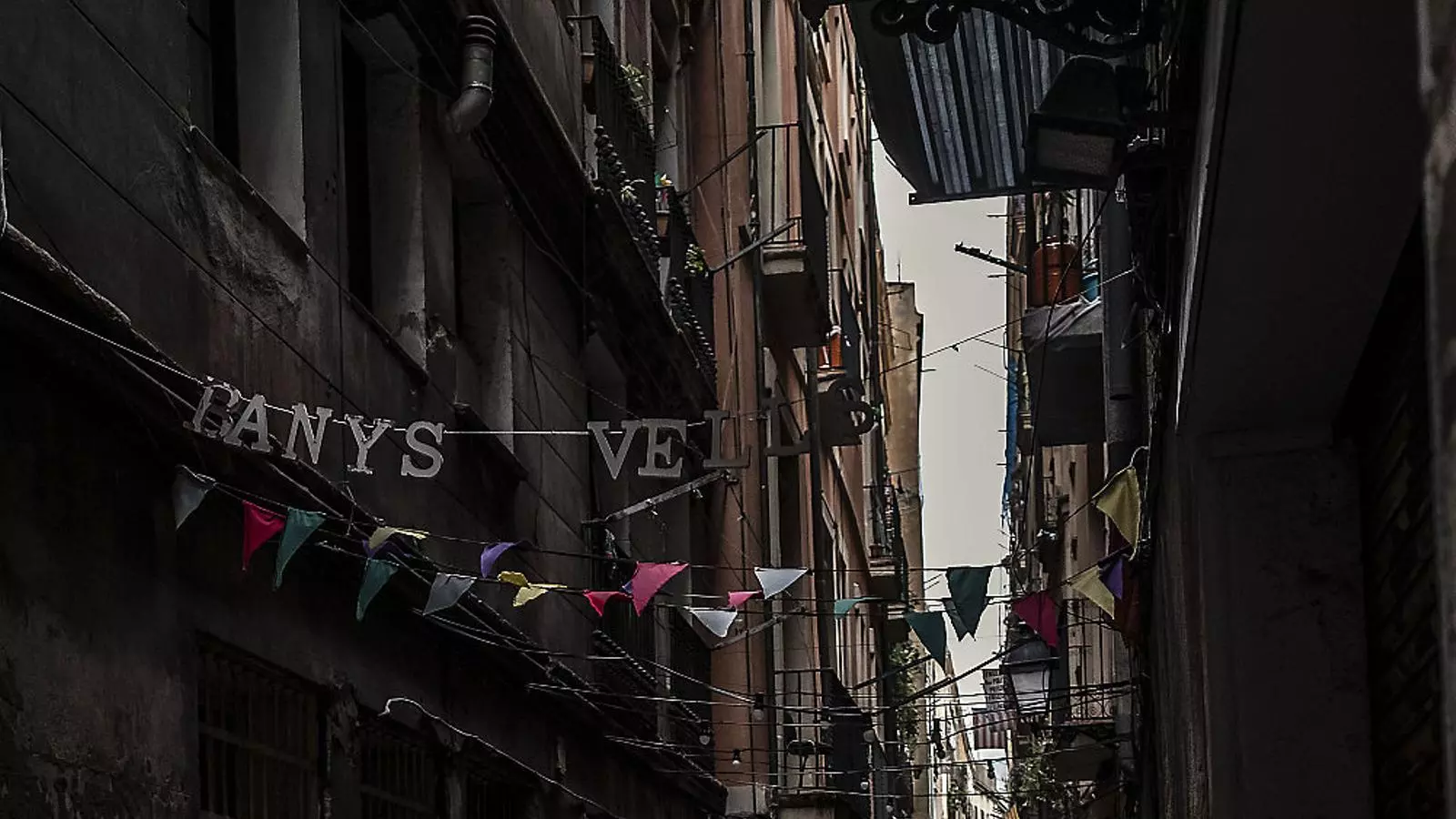 El carrer dels Banys Vells, al barri del Born de Barcelona, en una imatge recent.