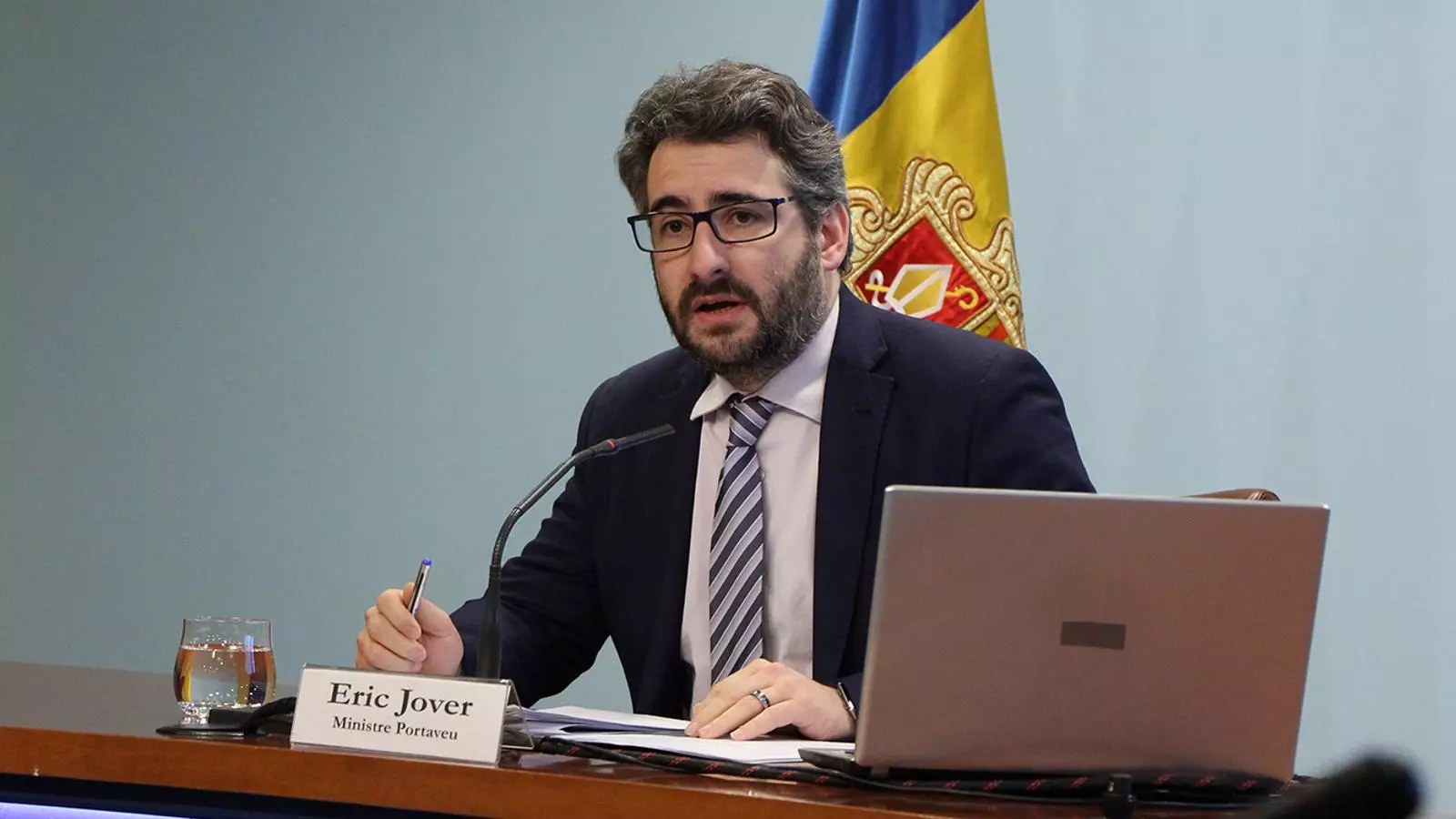 El ministre de Finances, Eric Jover. / C. A. (ANA)