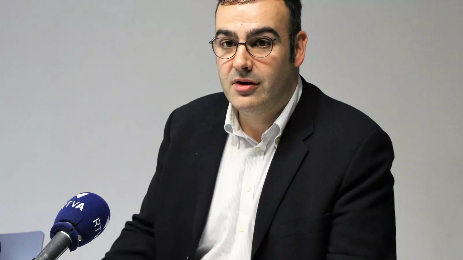 Amadeu Rossell durant una entrevista. / LIBERALS D'ANDORRA