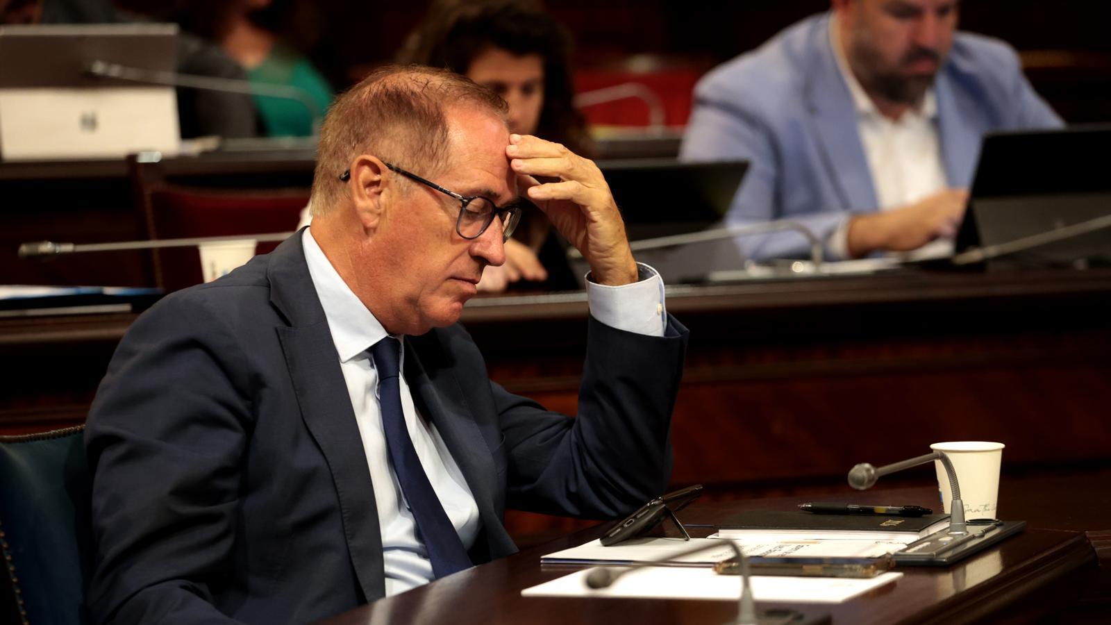Der Minister für Meer und Wasserkreislauf, Juan Manuel Lafuente.