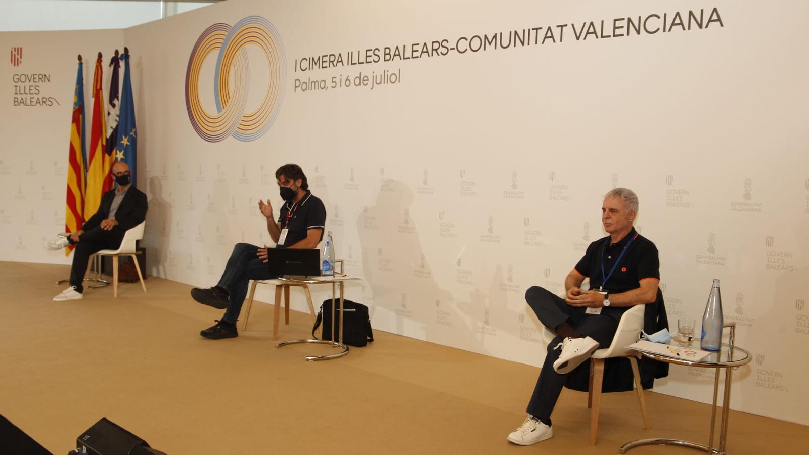 Sebastià Alzamora, Ferran Bono i Ferran Torrent.