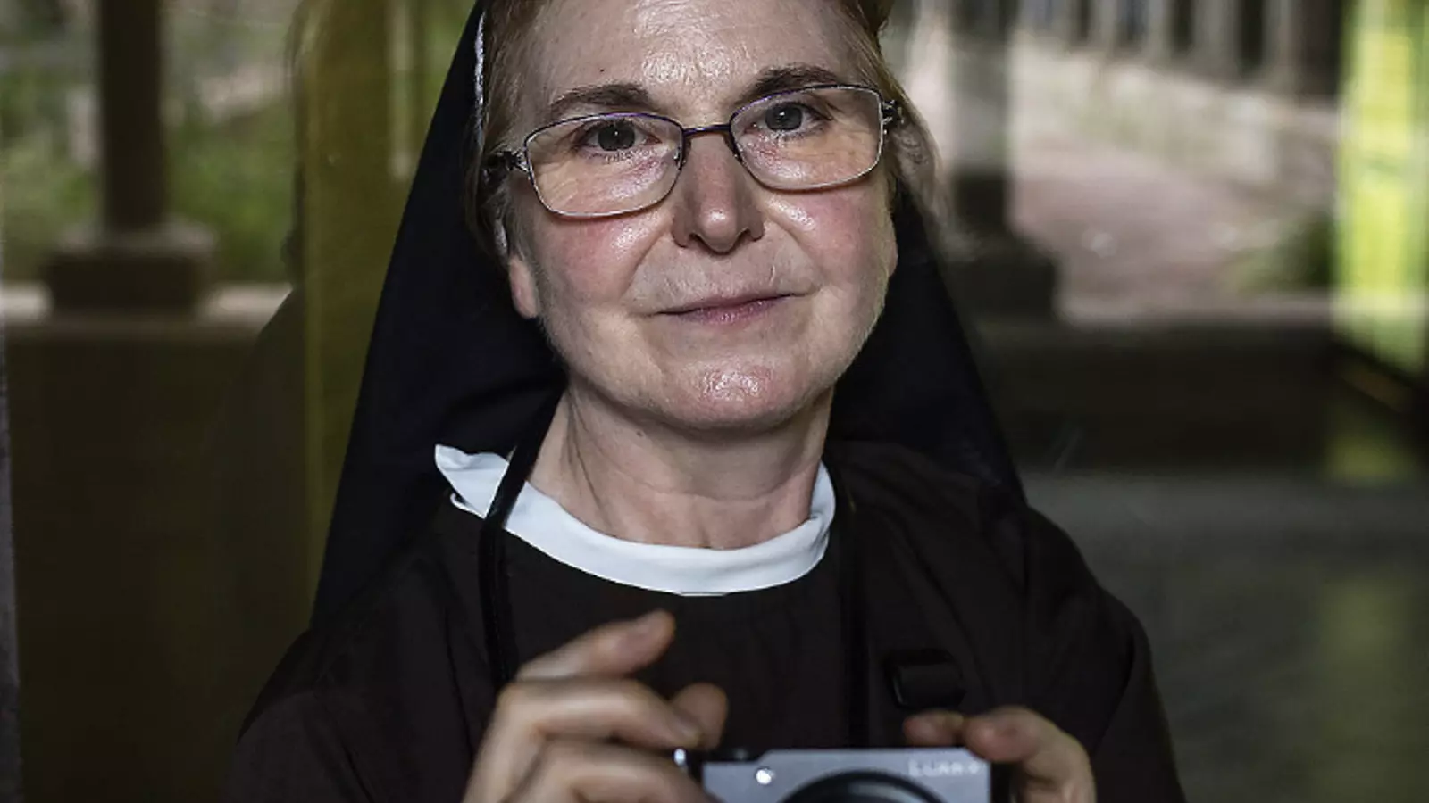 Isaura Marcos, amb la seva càmera