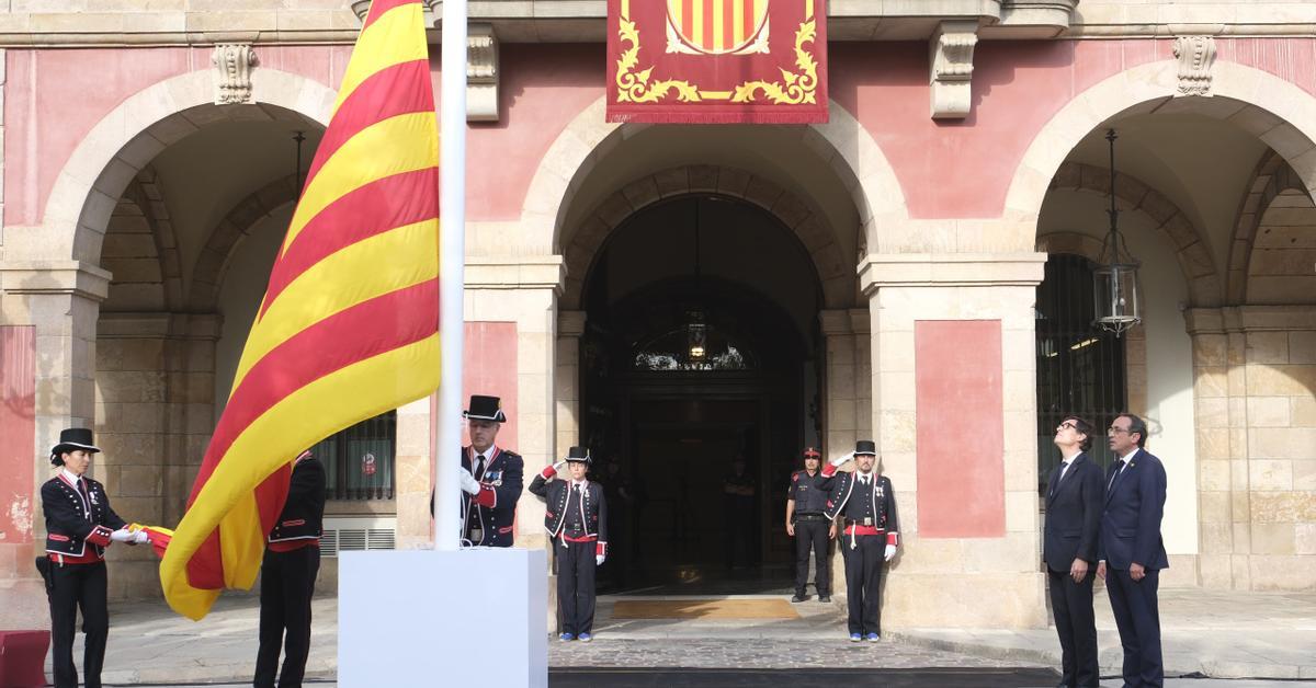 Catalonia's tallest flag will be unveiled for the Diada