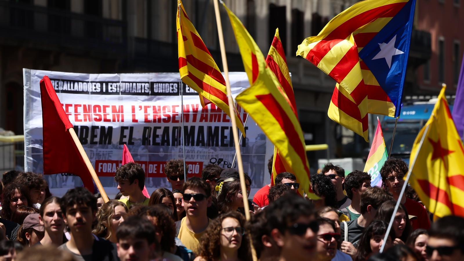 La manifestación del SEPC este martes en Barcelona