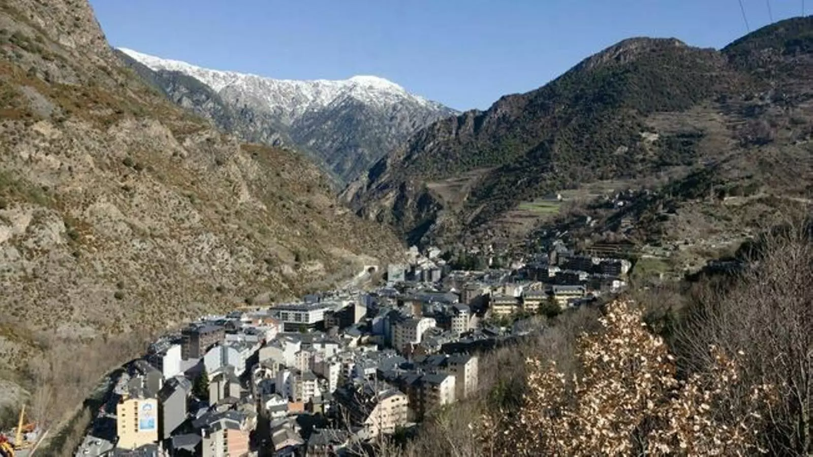 Vista global de Sant Julià de Lòria. / ANA.