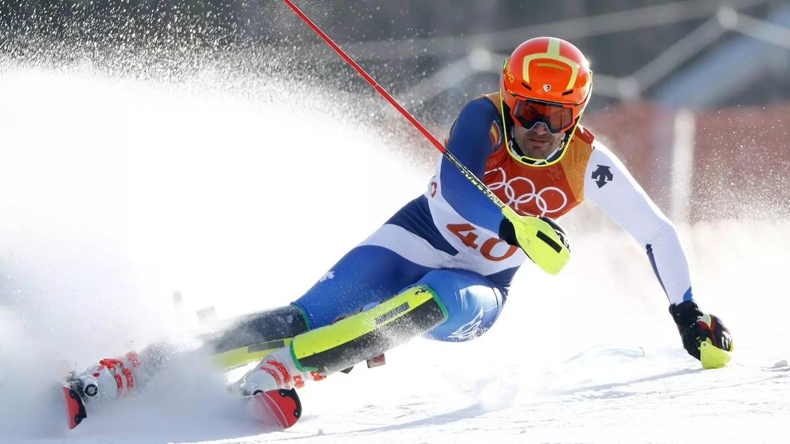 Quim Salarich, durant la seva participació a Pyeongchang 2018