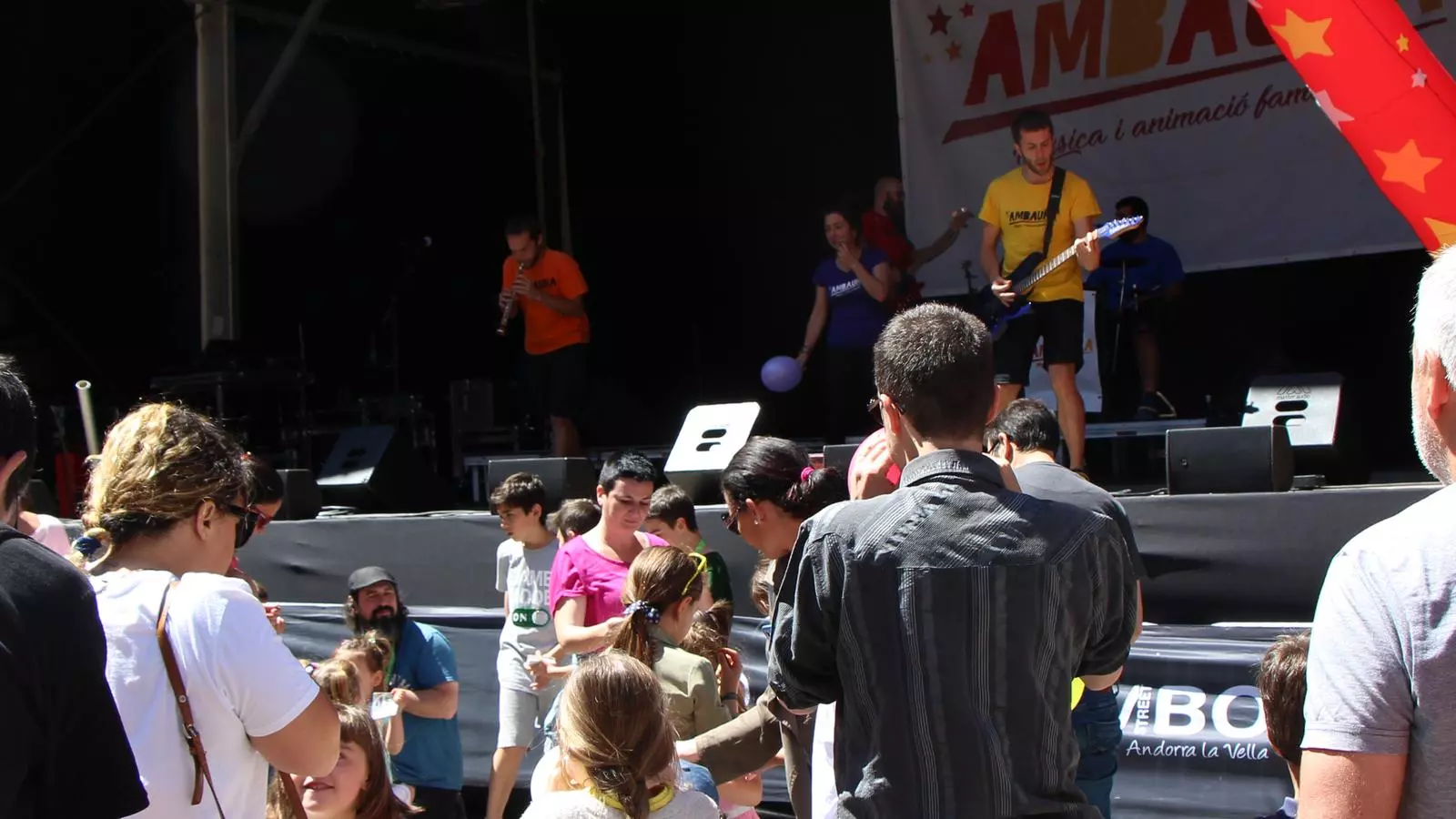 El grup 'Ambakua'. / M. R. F. (ANA)