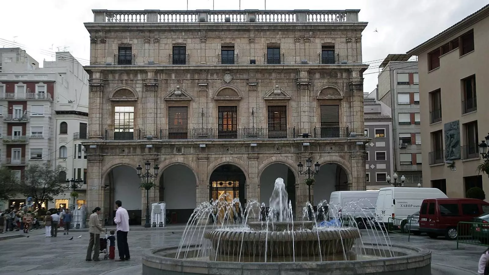 Façana de l'Ajuntament de Castelló de la Plana