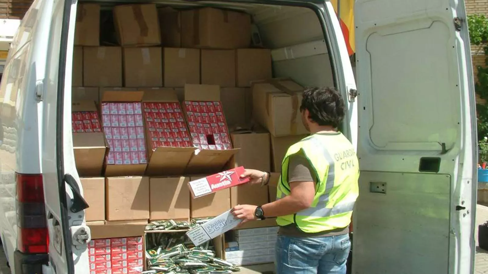 El tabac decomissat.