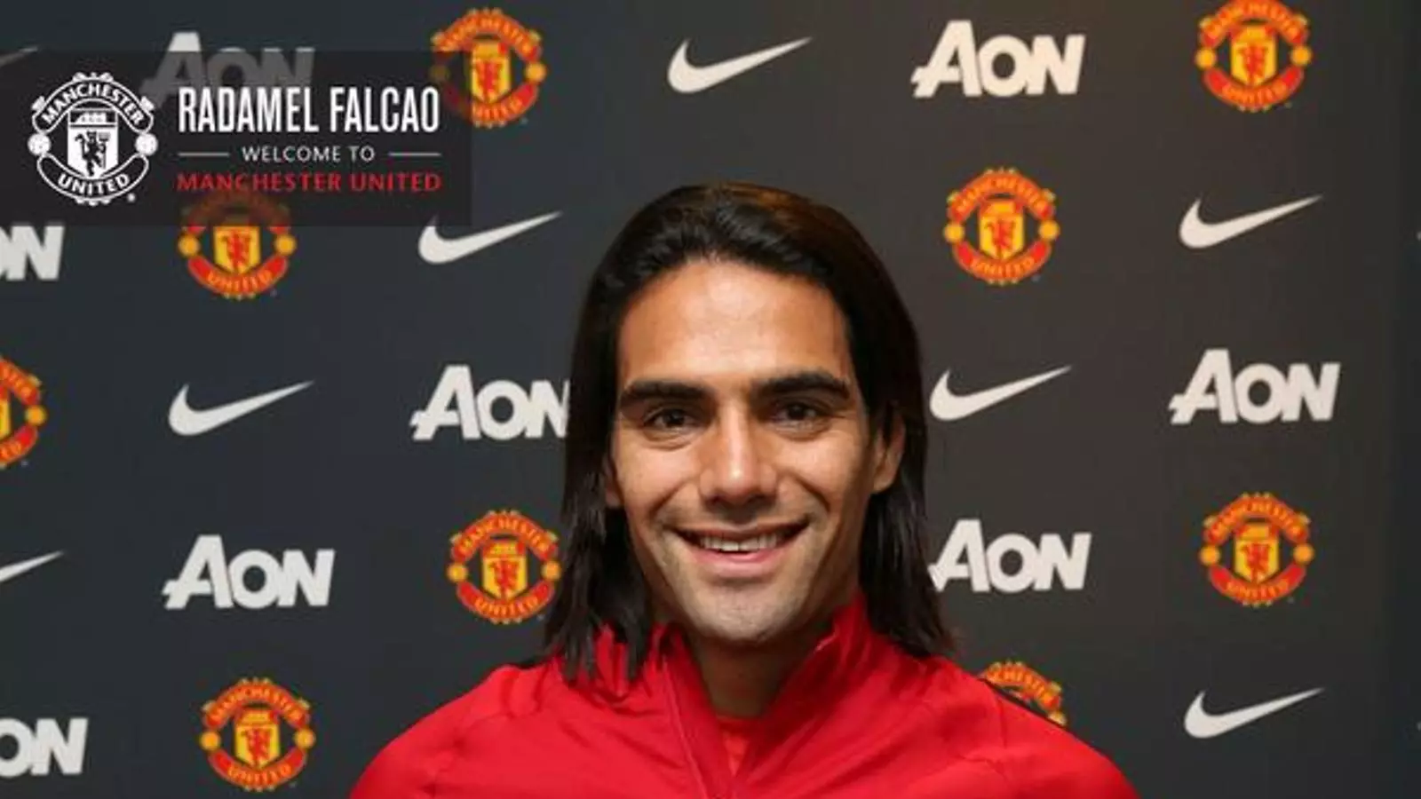 Falcao, nou jugador del Manchester United / TWITTER @ManUtd