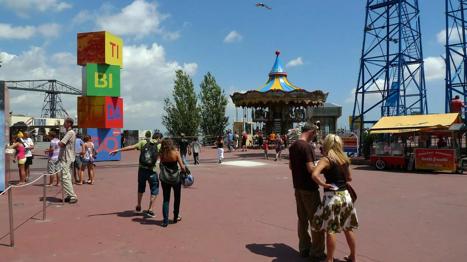 Visitants del Tibidabo la temporada passada