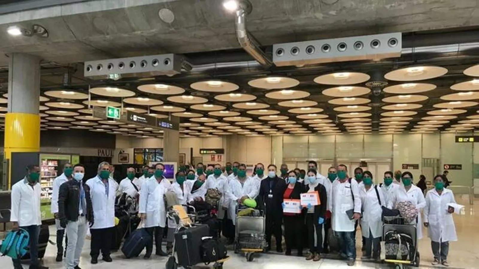 Sospiten que dos dels sanitaris cubans podrien haver marxat a Espanya
