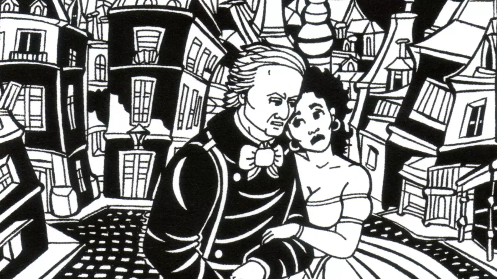Una de les vinyetes de 'La cólera de Baudelaire', de Laura Pérez Vernetti