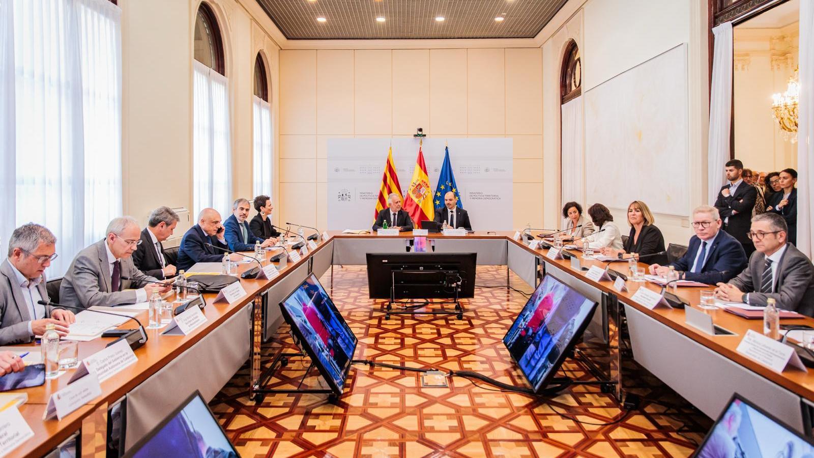State and Generalitat have celebrated this Wednesday afternoon the Bilateral Commission.