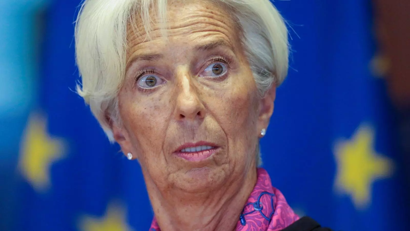 Christine Lagarde al Parlament Europeu com a candidata a presidir el BCE