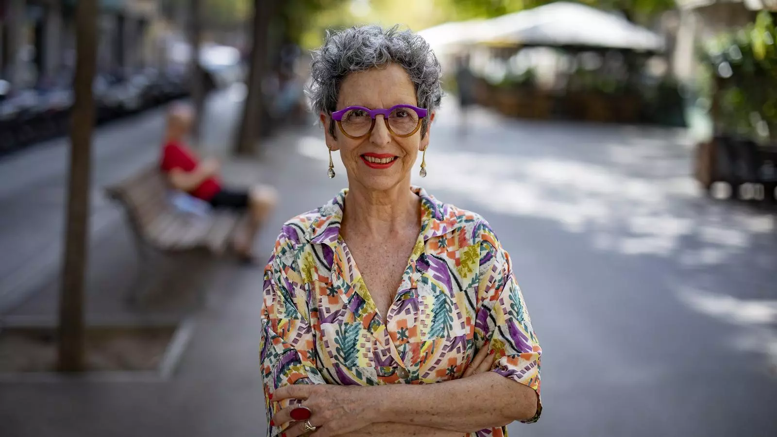Raquel Rolnik exrelatora de l'ONU d'habitatge fotografiada a Barcelona .