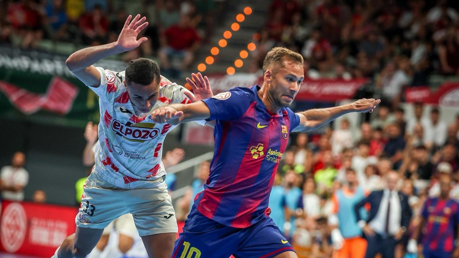 Barça-ElPozo, third match of the futsal final