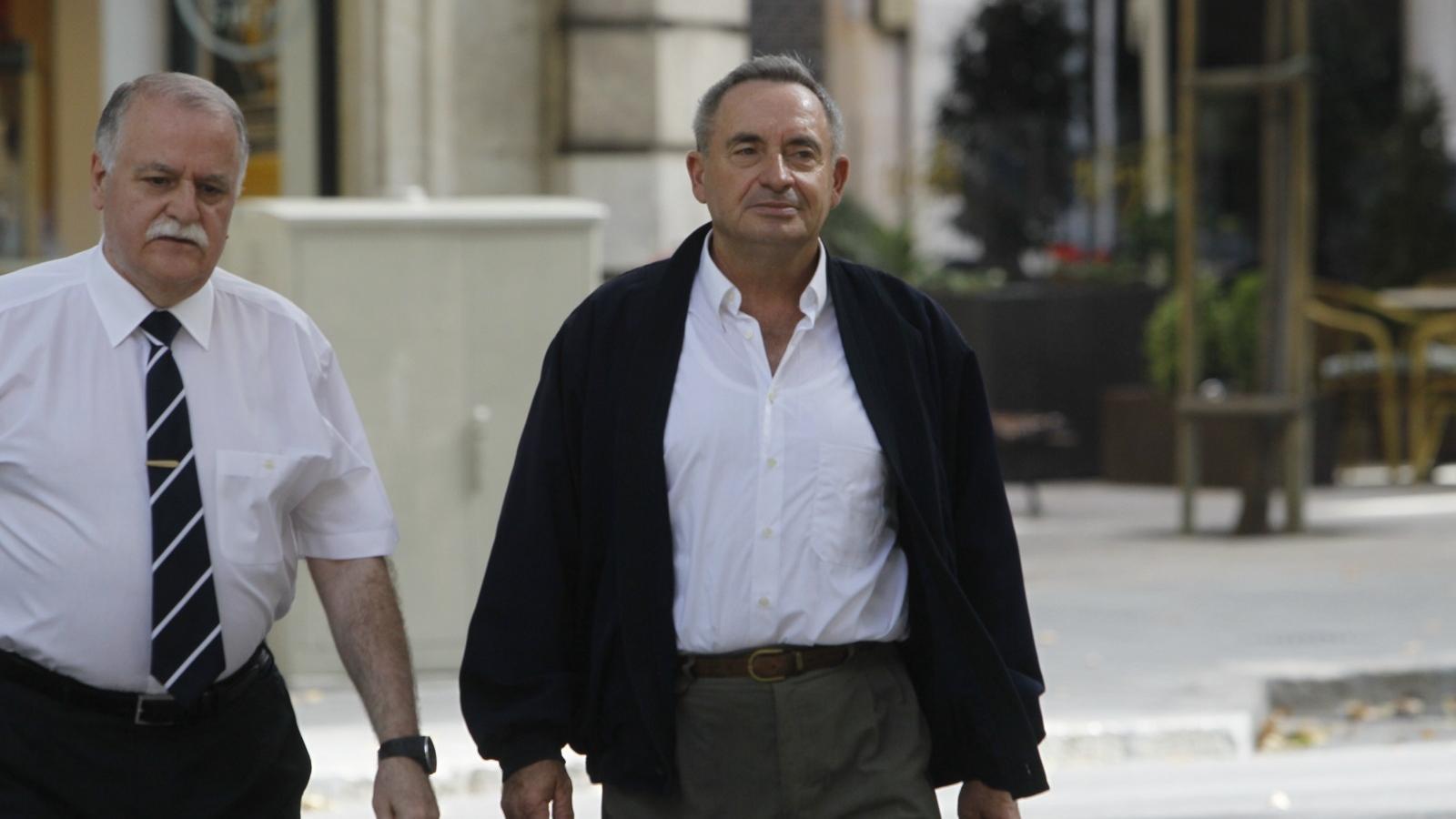 El ex párroco de la parroquia de Can Picafort Pere Barceló durante el juicio de 2016.