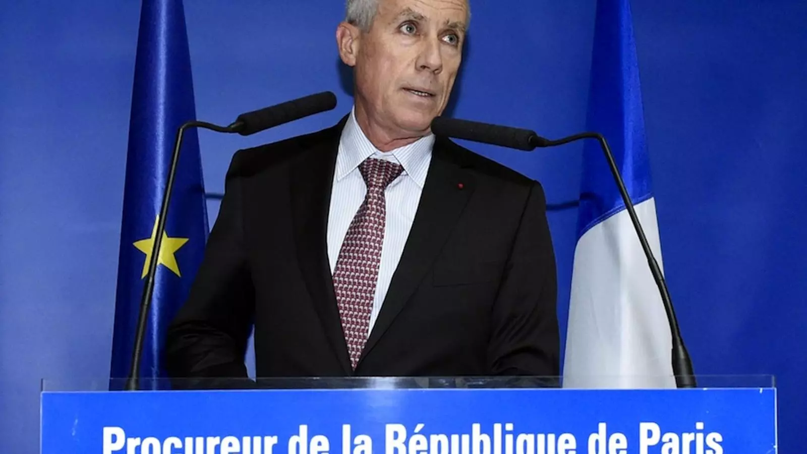 El fiscal general francès, François Molins, ha donat els detalls de l'atac frustrat al tren Thalys. REUTERS