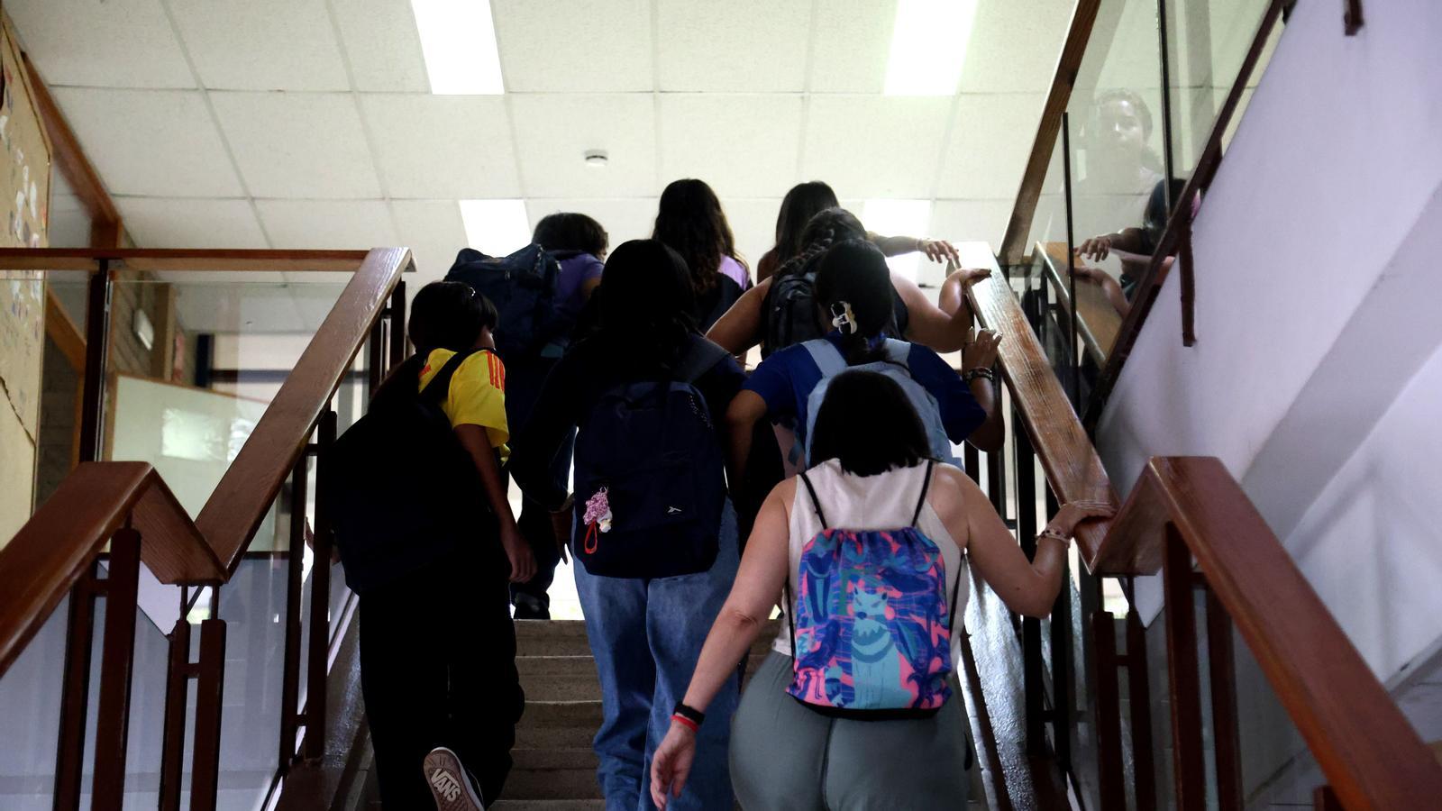 Alumnos del IES Ses Estacions.