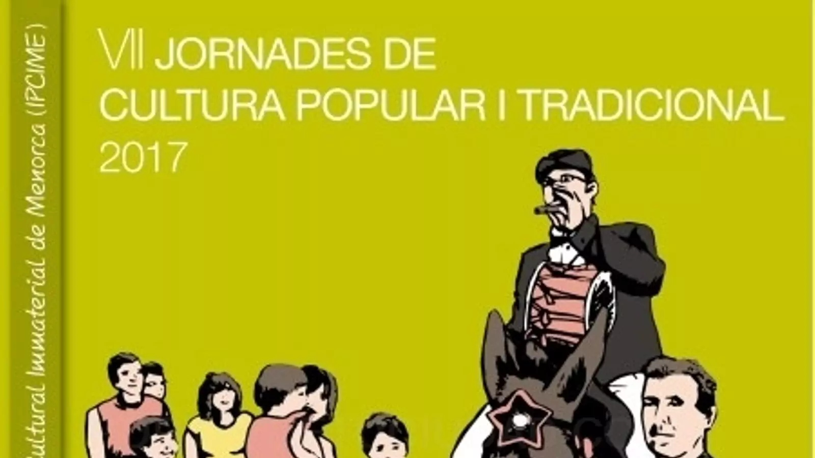 Cartell de les VII Jornades de cultura popular i tradicional de Menorca.