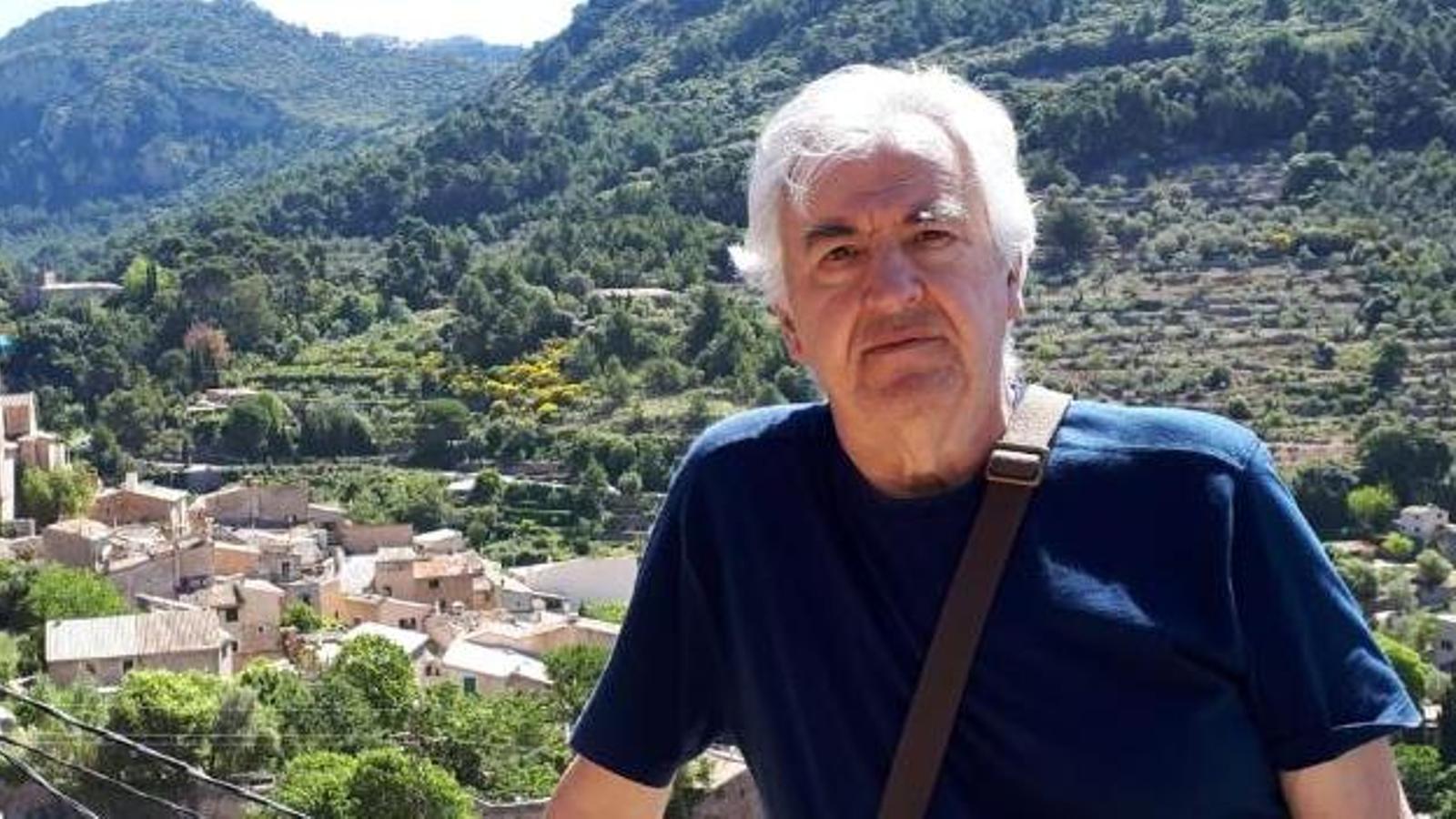Juan José Estrades in Valldemossa in a photograph from his personal album