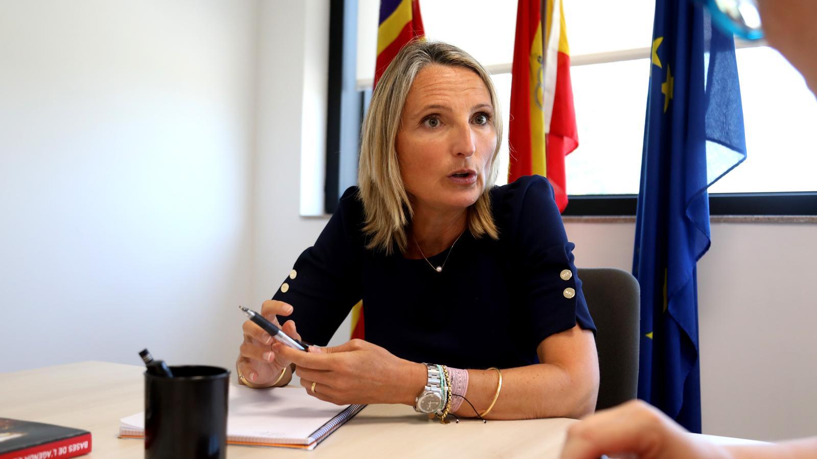 Die Arbeitsministerin Catalina Cabrer