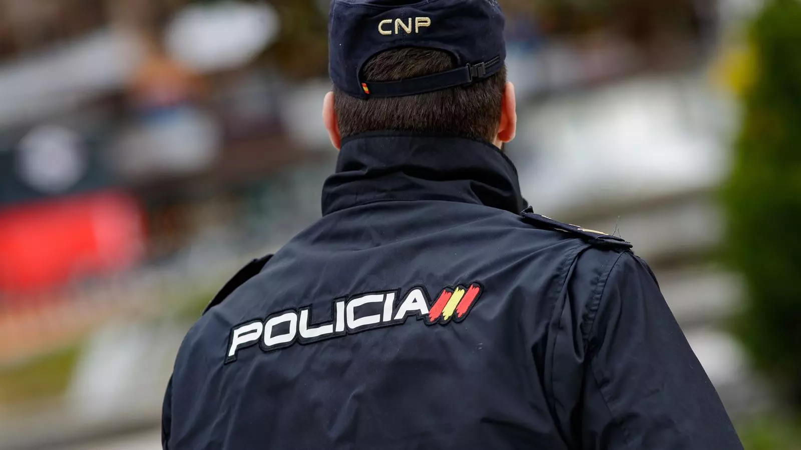 Un agent de la Policia Nacional.
