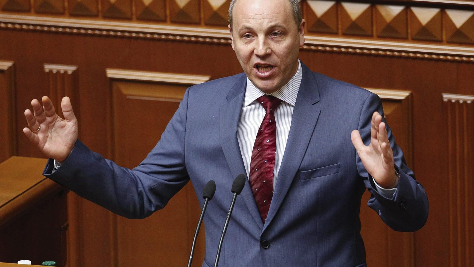 Andrei Parubi in a file image.