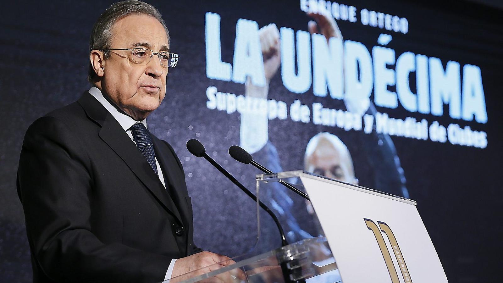 Florentino Pérez, president del Reial Madrid.