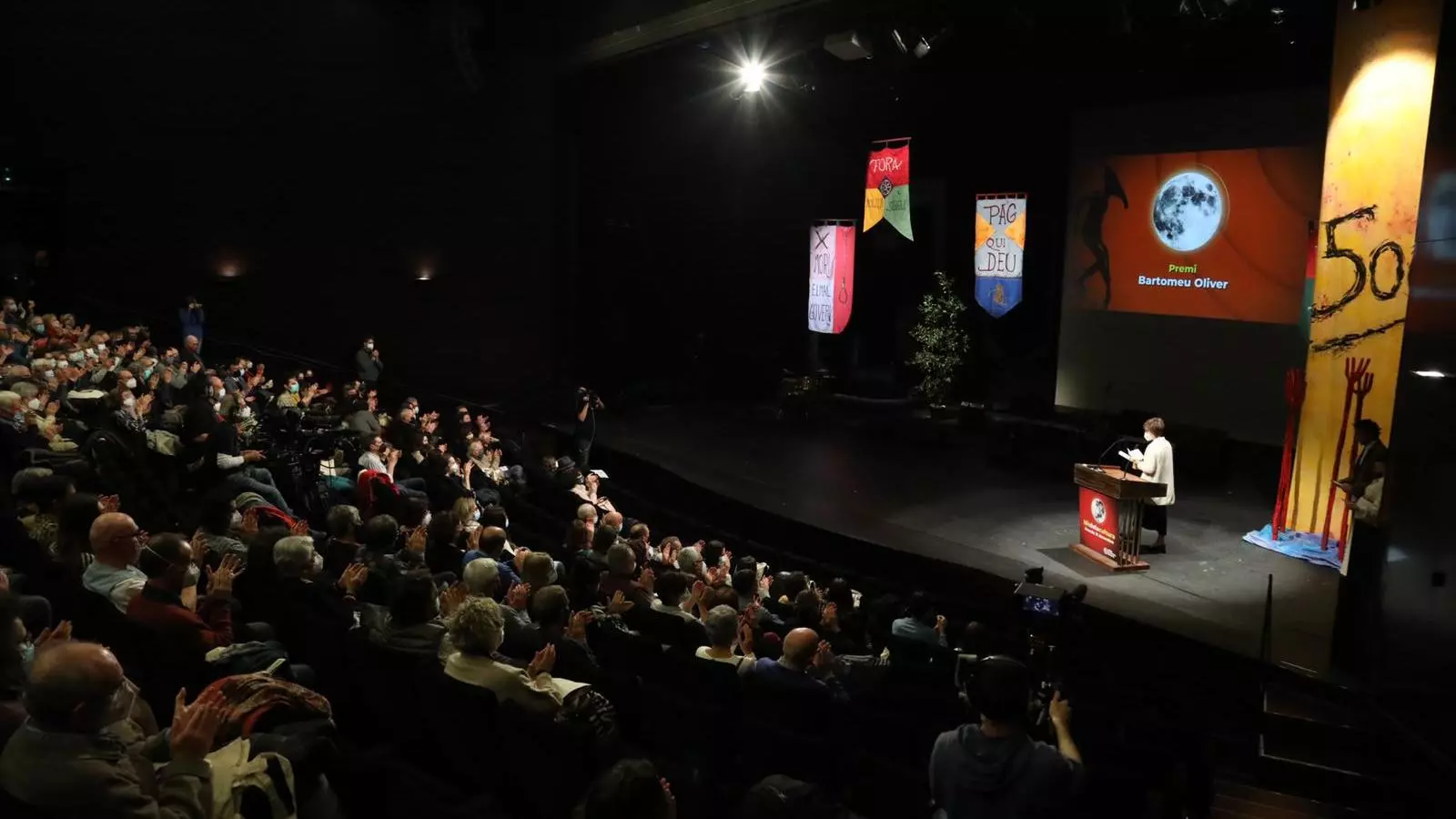 L’Auditori de Manacor ha acollit la XXXV edició de la Nit de la Cultura