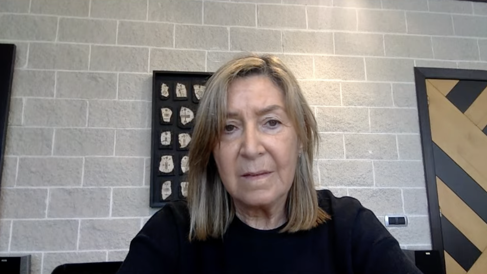 Maria Teresa Montserrat Mula testifies remotely in the Pujol family trial