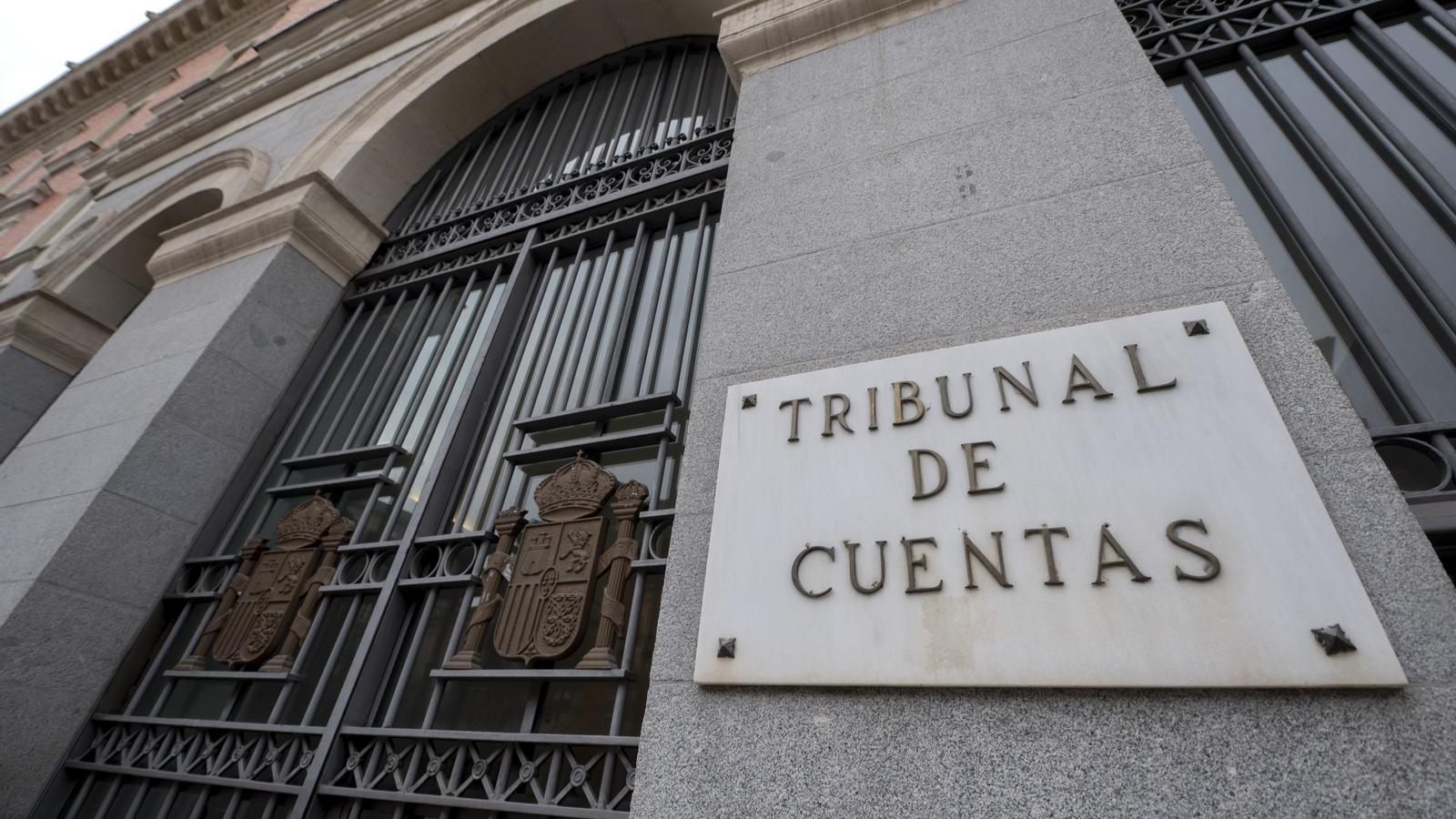 La fachada de la sede del Tribunal de Cuentas en una imagen de archivo