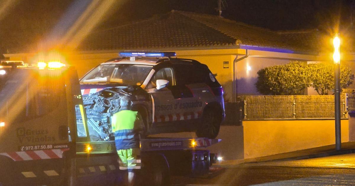 Riudarenes: Driver Detained After Ramming Police Car