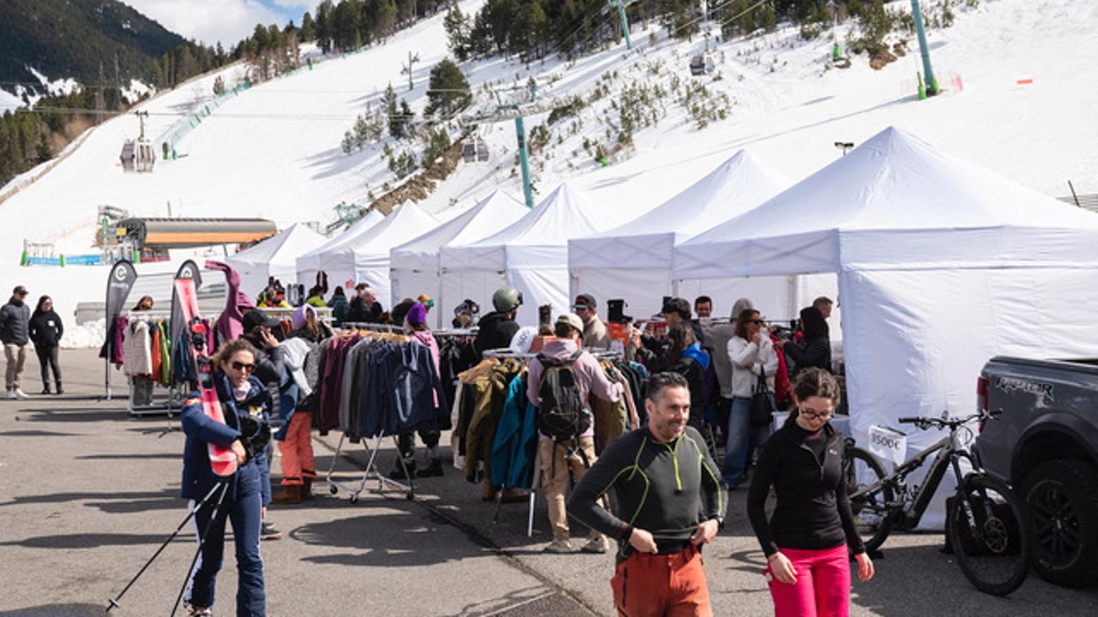 La 2ª Fira Outlet de Soldeu es consolida amb un increment del 30 % de vendes i visitants