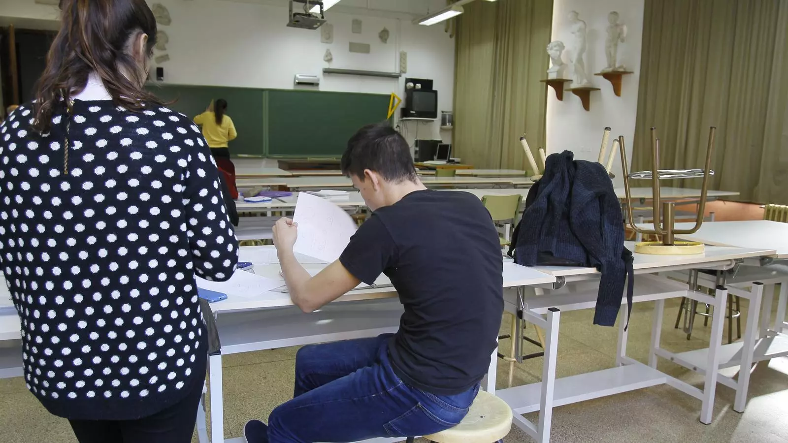 Alumnes de l'Institut Ramon Llull