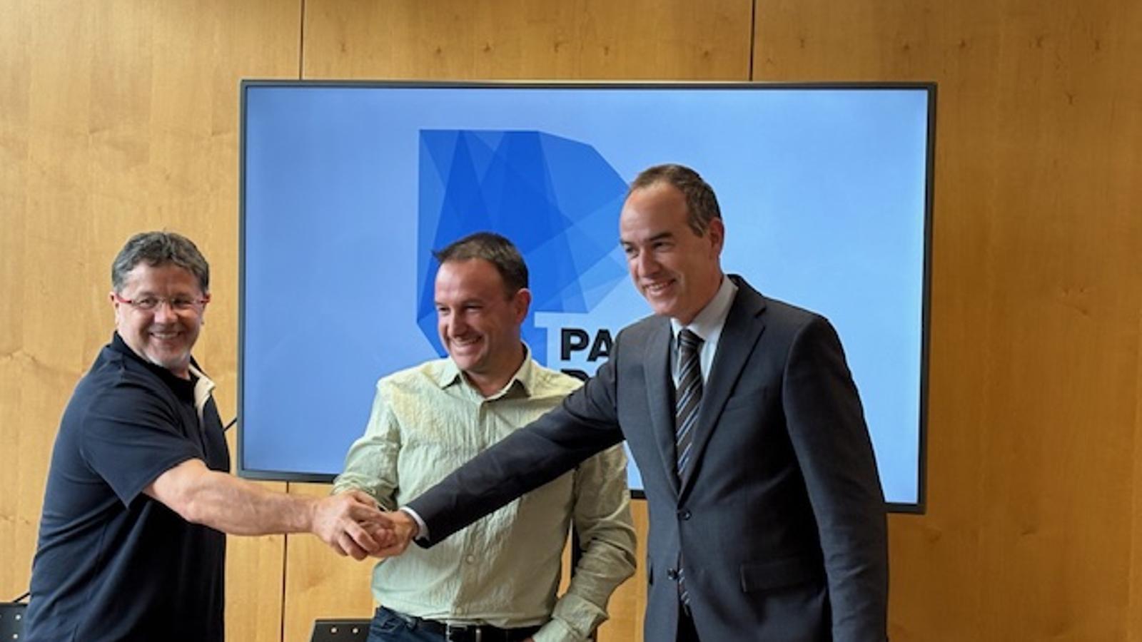 El cònsol i president del Consell d’Administració del Palau de Gel, Jordi Alcobé (Foto: Comú de Canillo)