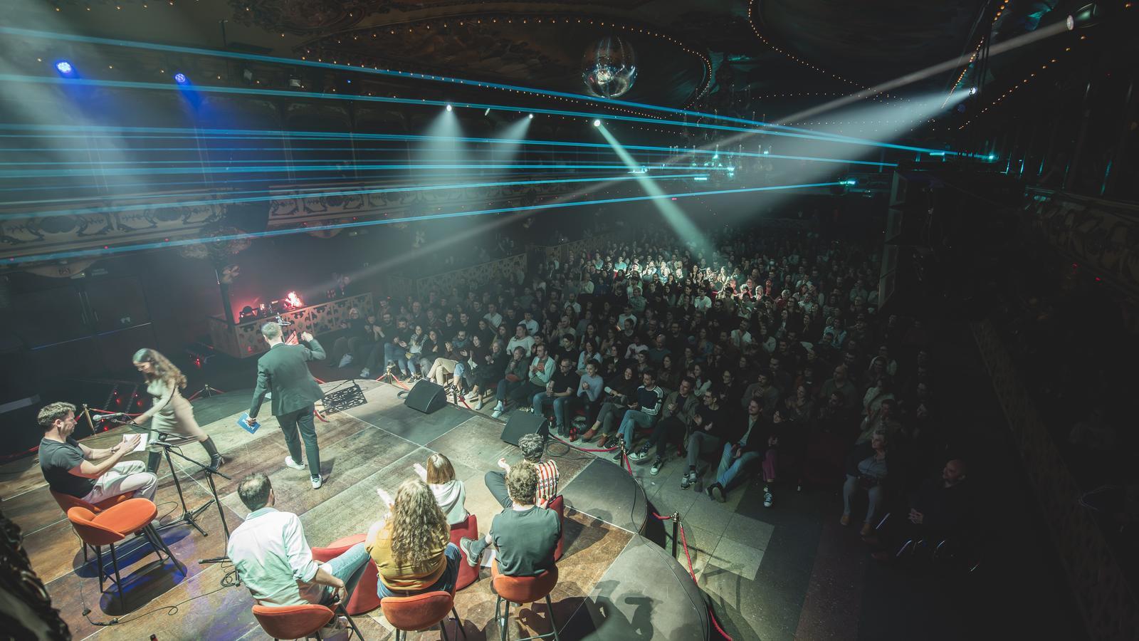 Un show del festival Hilària, la edición pasada, en La Paloma.