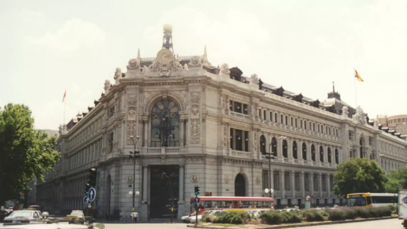 La seu del Banc d'Espanya, a Madrid. EFE