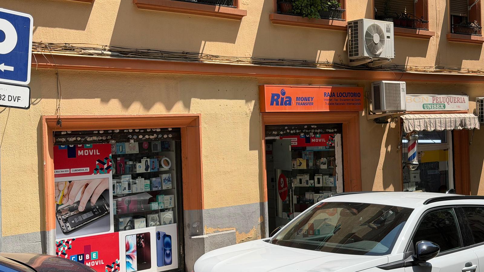 The call center, located in the Nou Barris district of Barcelona.
